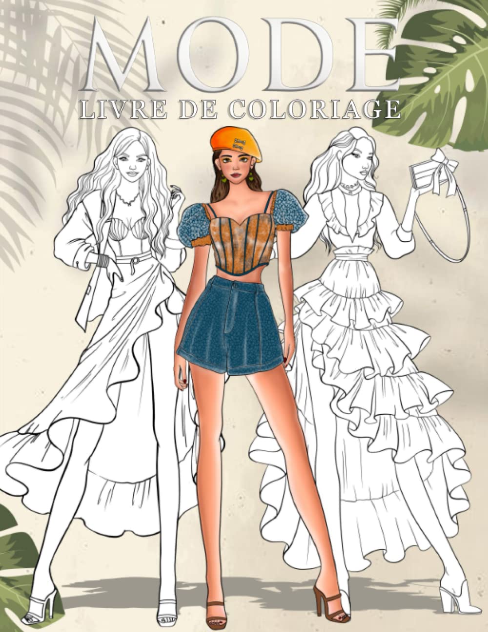 Livre De Coloriage Mode: 30 Designs De La Mode Et Tendance Pour Filles 8+, Grand Format, Styles Variés, Modèles Uniques, Idée Cadeau Pour Adolescents Film, Art & Culture