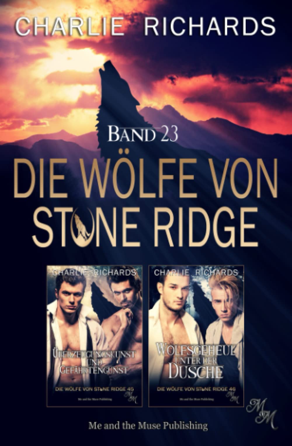 Die Wölfe von Stone Ridge Band 23: Überzeugungskunst und Gefährtengunst / Wolfsgeheul unter der Dusche (Die Wölfe von Stone Ridge Print, Band 23) LGBTQ+