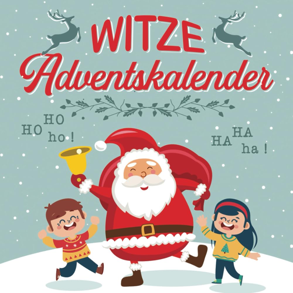 Witze Adventskalender: Weihnachtliches Witzebuch für Kinder ab 8 Jahren - 24 Tage Lachspaß für die ganze Familie mit dem Adventskalender-Buch für Kinder - Das Geschenk mit Lachgarantie! Manga