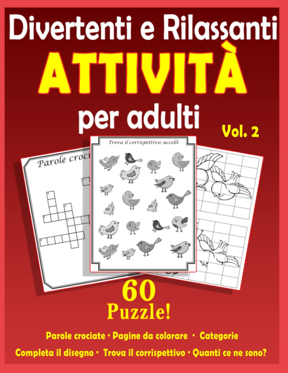 Divertenti e rilassanti attività per adulti: Puzzle per persone con demenza senile (stampa grande) Vol.2 Medicine