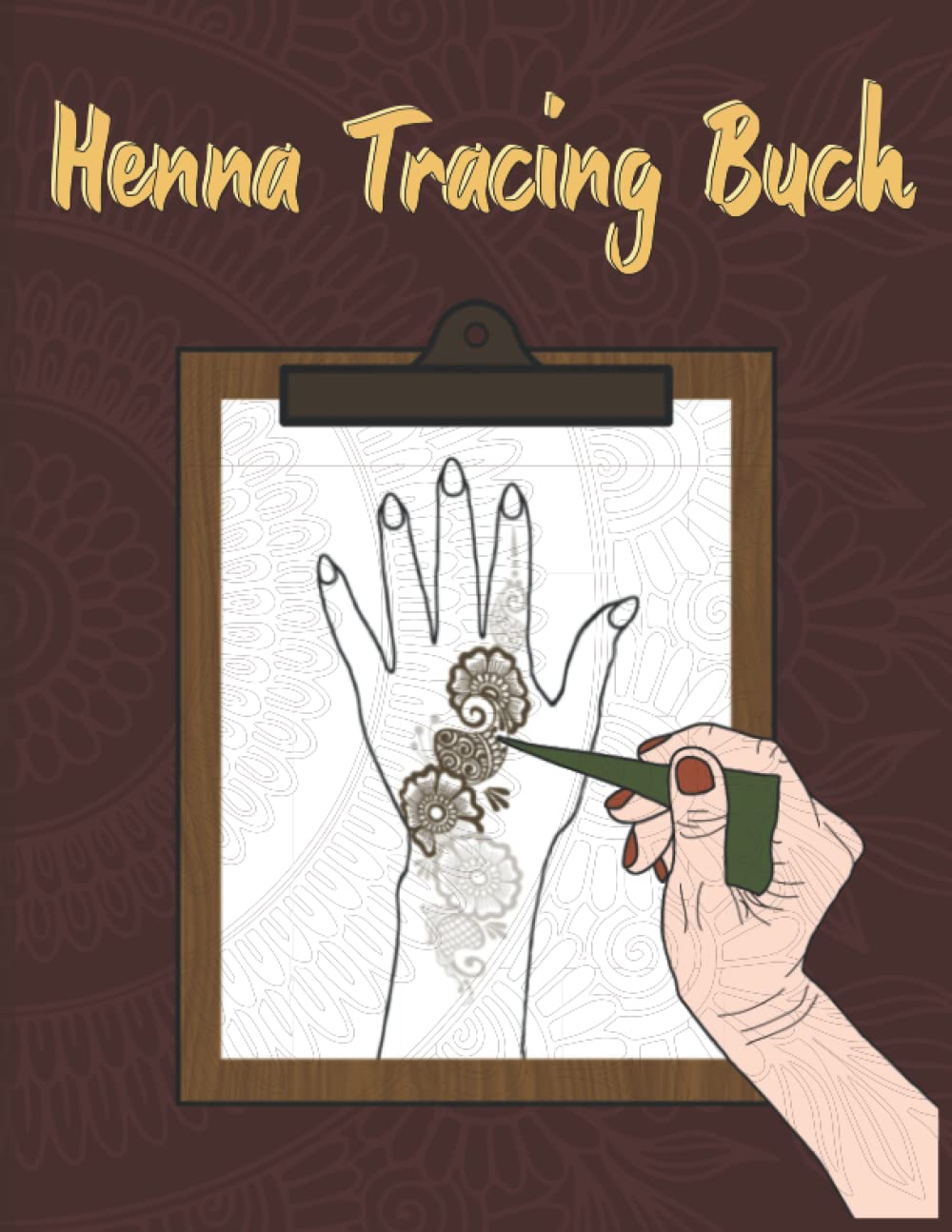 Henna Tracing Buch: Hand Henna Designs Tracing Buch | Mehndi Activity Book | Trace Henna Tattoos für Hände Film, Art & Culture