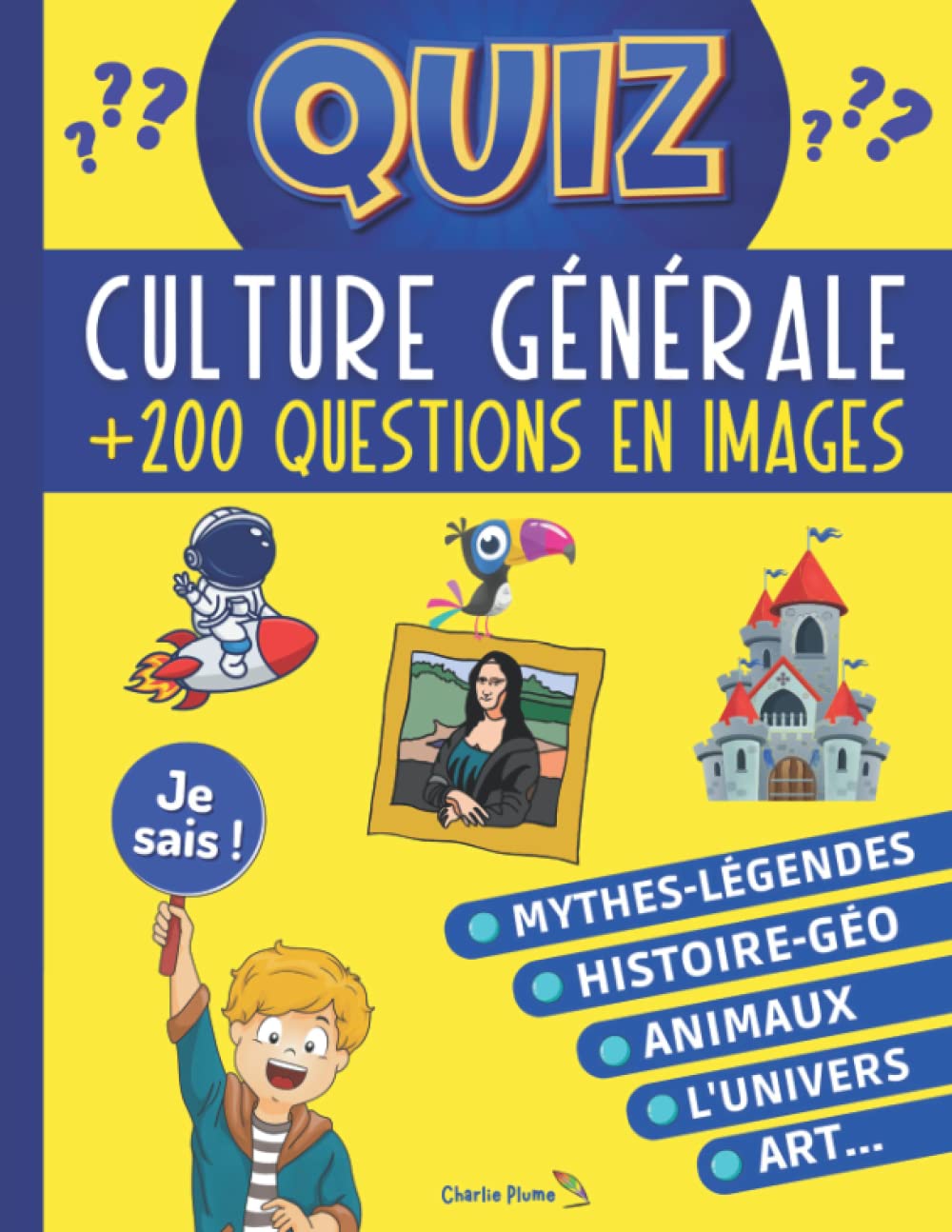 QUIZ CULTURE GÉNÉRALE: Teste tes connaissances avec + de 200 questions / réponses sur 11 thèmes : Histoire, Animaux, Nature, L'Univers, Inventions, ... de jeux avec images | Pour enfants dès 10 ans Tiptoi & Games