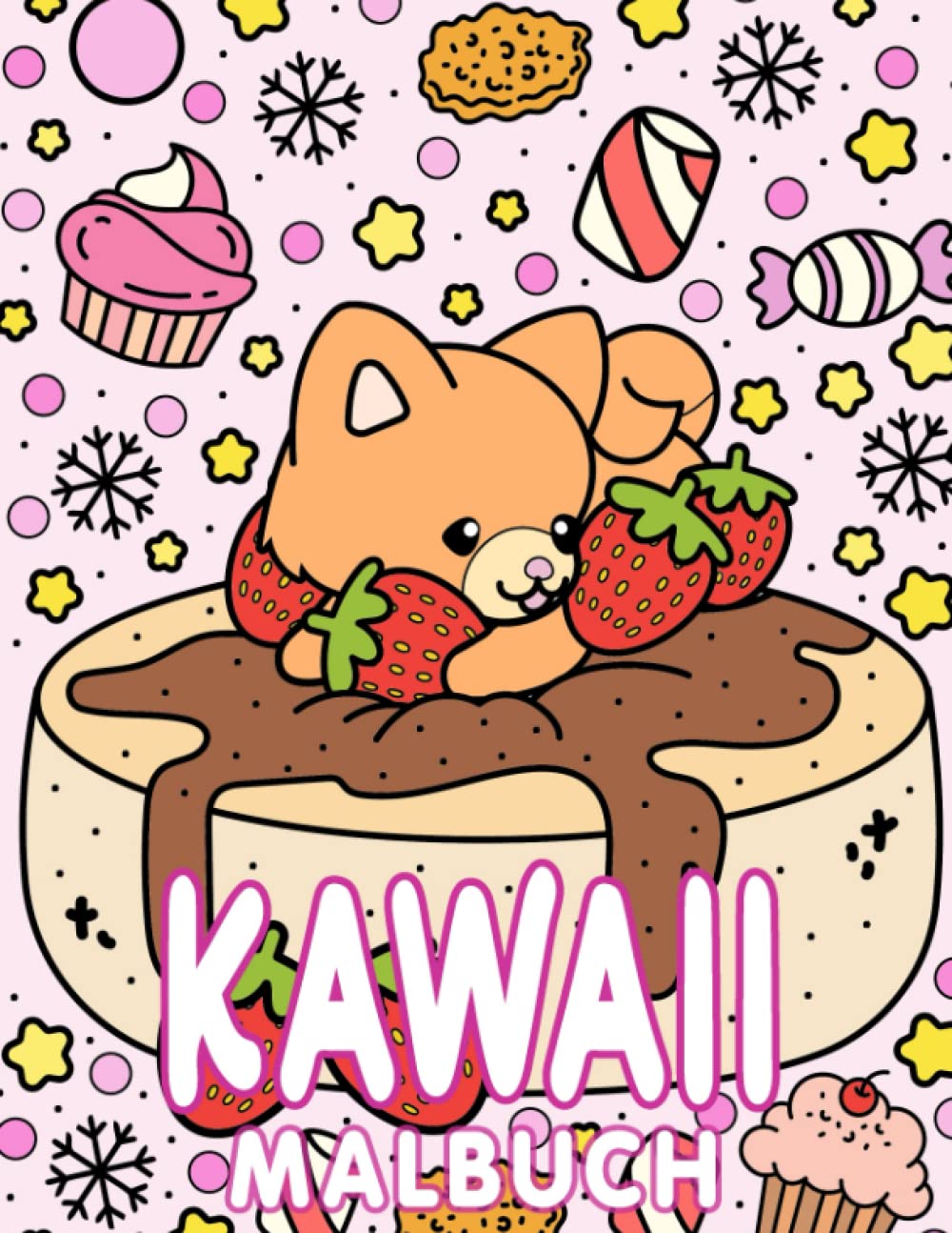 Kawaii Malbuch: 30 süße und lustige Kawaii-Malvorlagen für Kinder und Erwachsene Tiptoi & Games