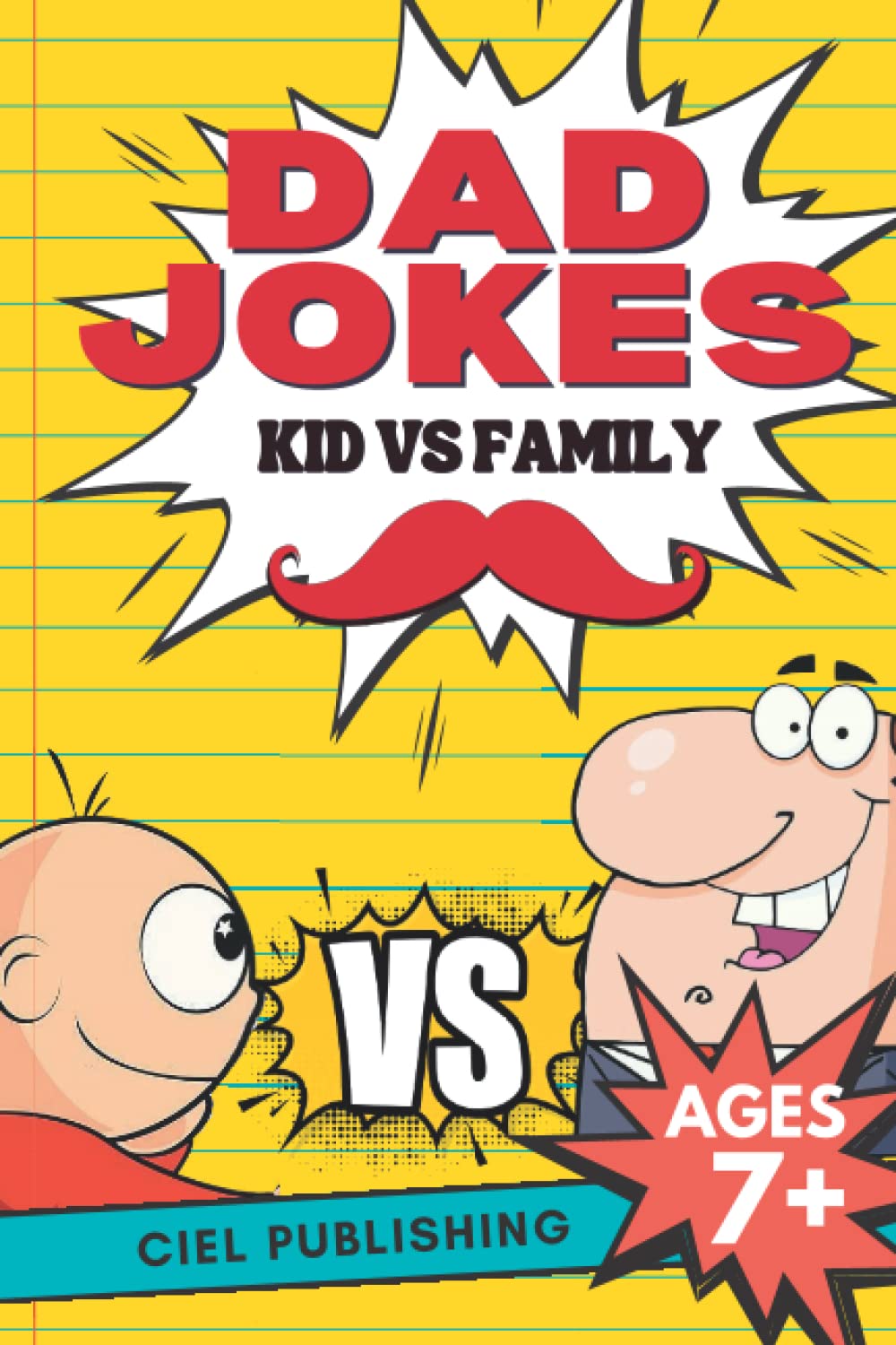 Dad Jokes - Kid vs Family: The Impossible Try Not to Laugh Challenge. Funny Gift Idea for Holidays, Road Trips, Family Gatherings - Ages 7+ Tiptoi & Games