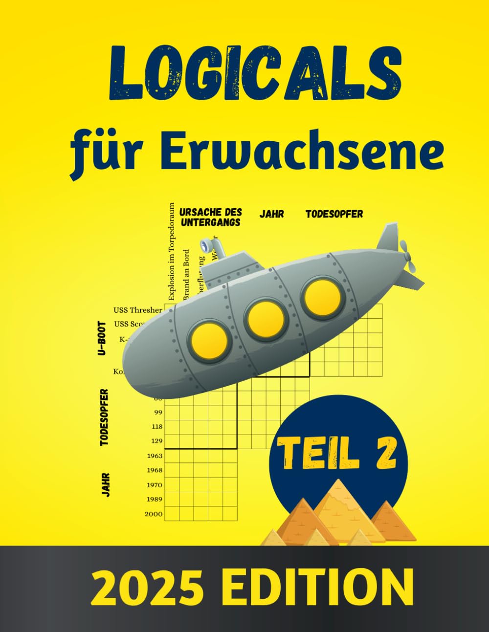 Logicals für Erwachsene Teil 2: Eine illustrierte Sammlung von Logikrätseln (Logical Rätselbuch, Band 2) Hobbies & Crafts