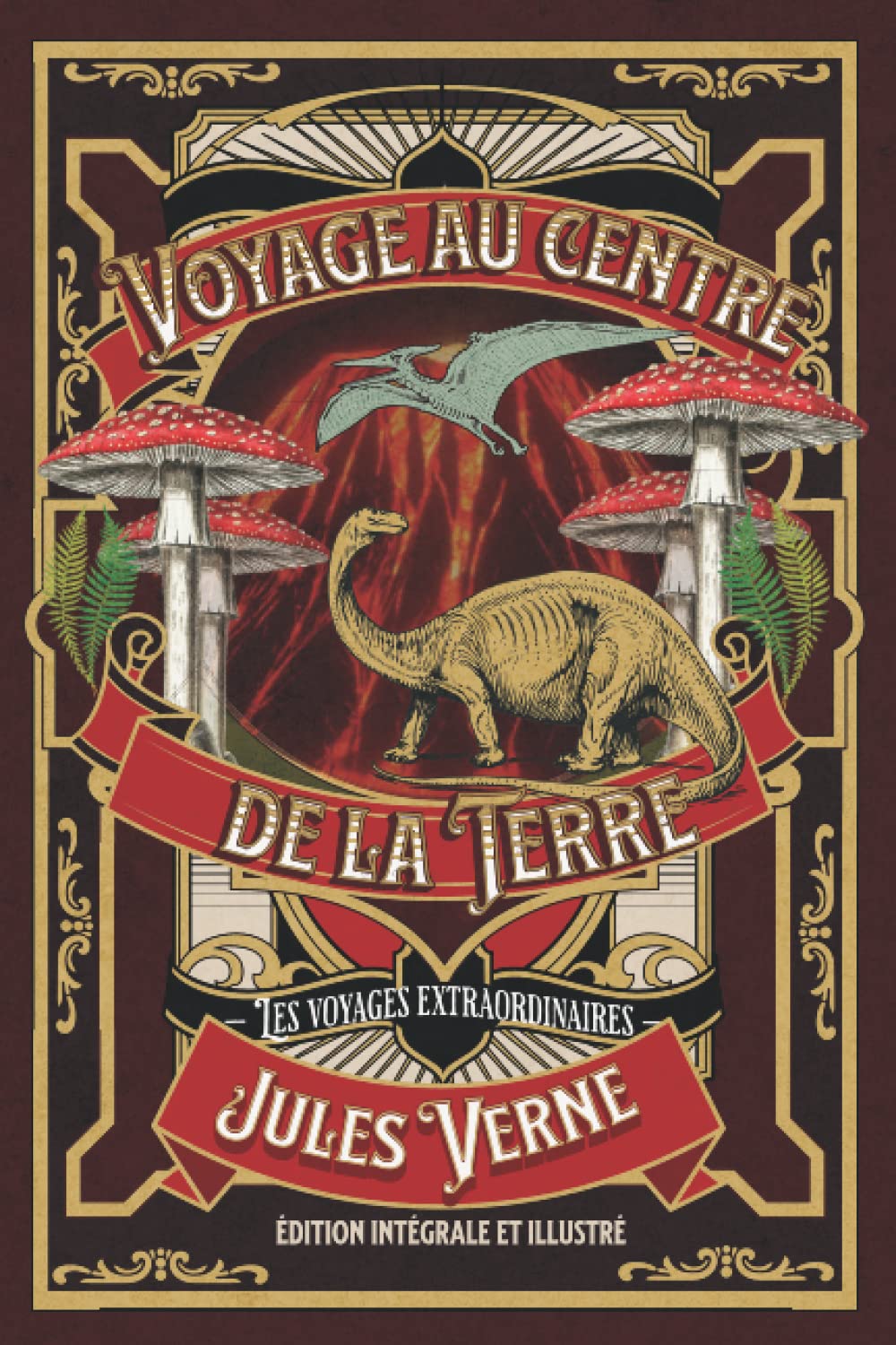 Voyage au centre de la Terre — Les voyages extraordinaires — édition intégrale et illustré Novels & Short Stories