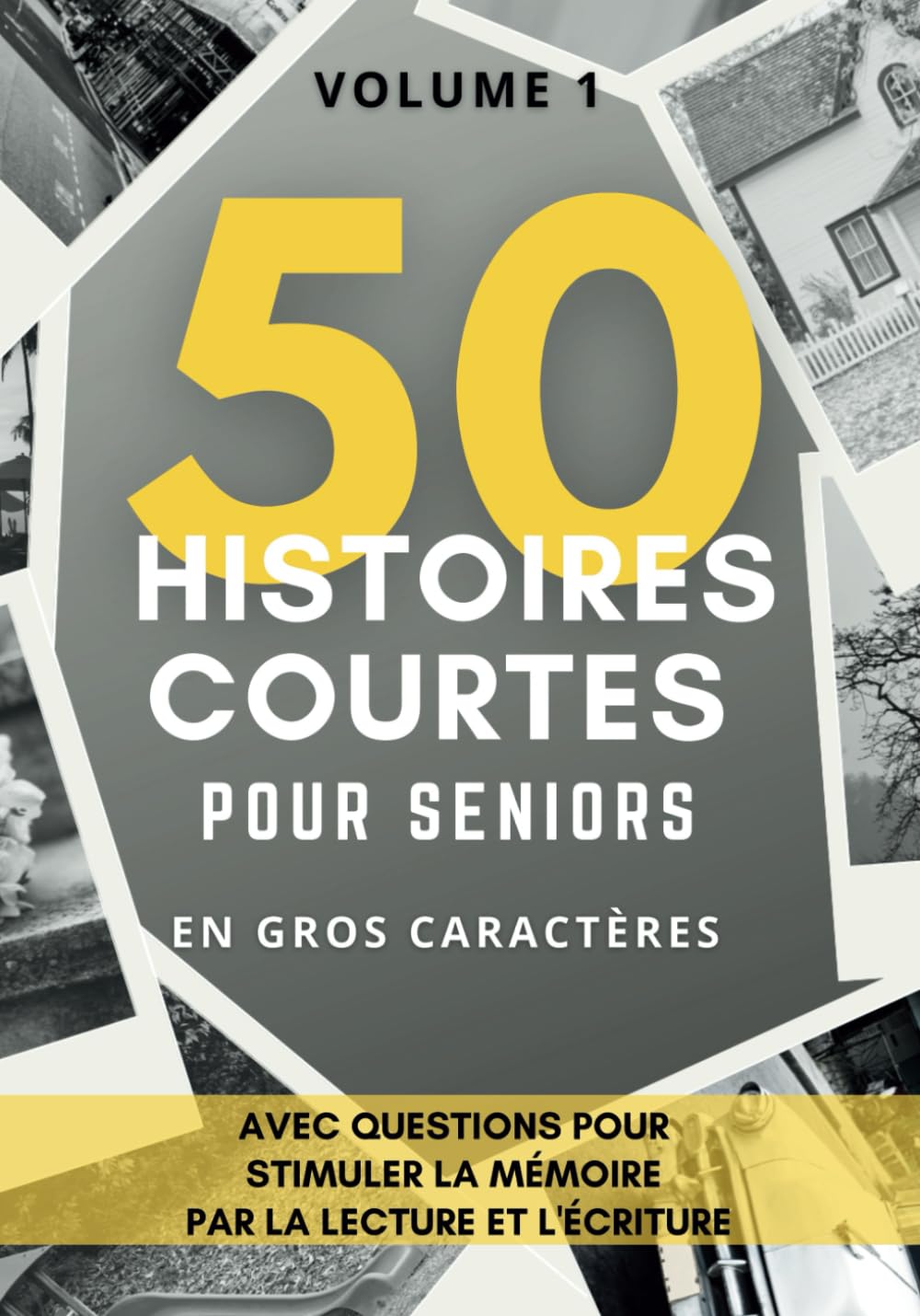 50 Histoires Courtes pour Seniors: Histoires avec Questions pour Stimuler La Mémoire par la Lecture et l'Écriture, en Gros Caractères Lifestyle