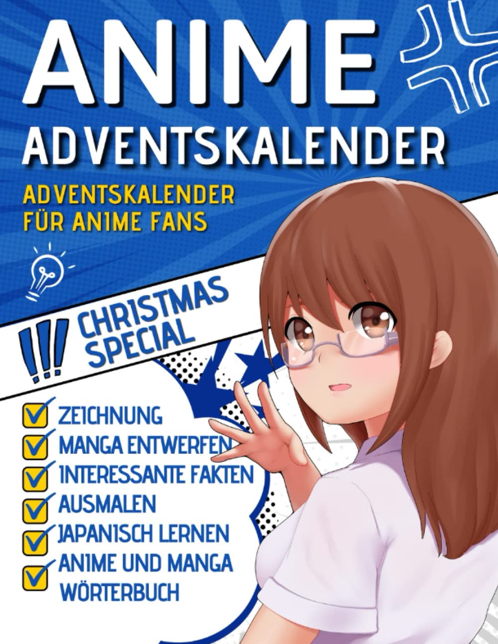 Anime Adventskalender: Der XXL-Adventskalender für Manga und Anime Fans Manga