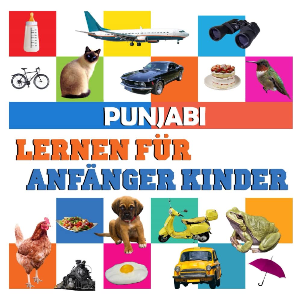 Punjabi lernen für anfänger kinder: meine ersten 100 wörter, in deutsch und Punjabi Study Guides