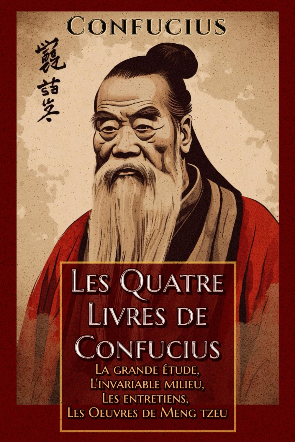 Les Quatre Livres de Confucius La grande étude, L'invariable milieu, Les entretiens, Les Oeuvres de Meng tzeu: Édition collector intégrale Philosophy