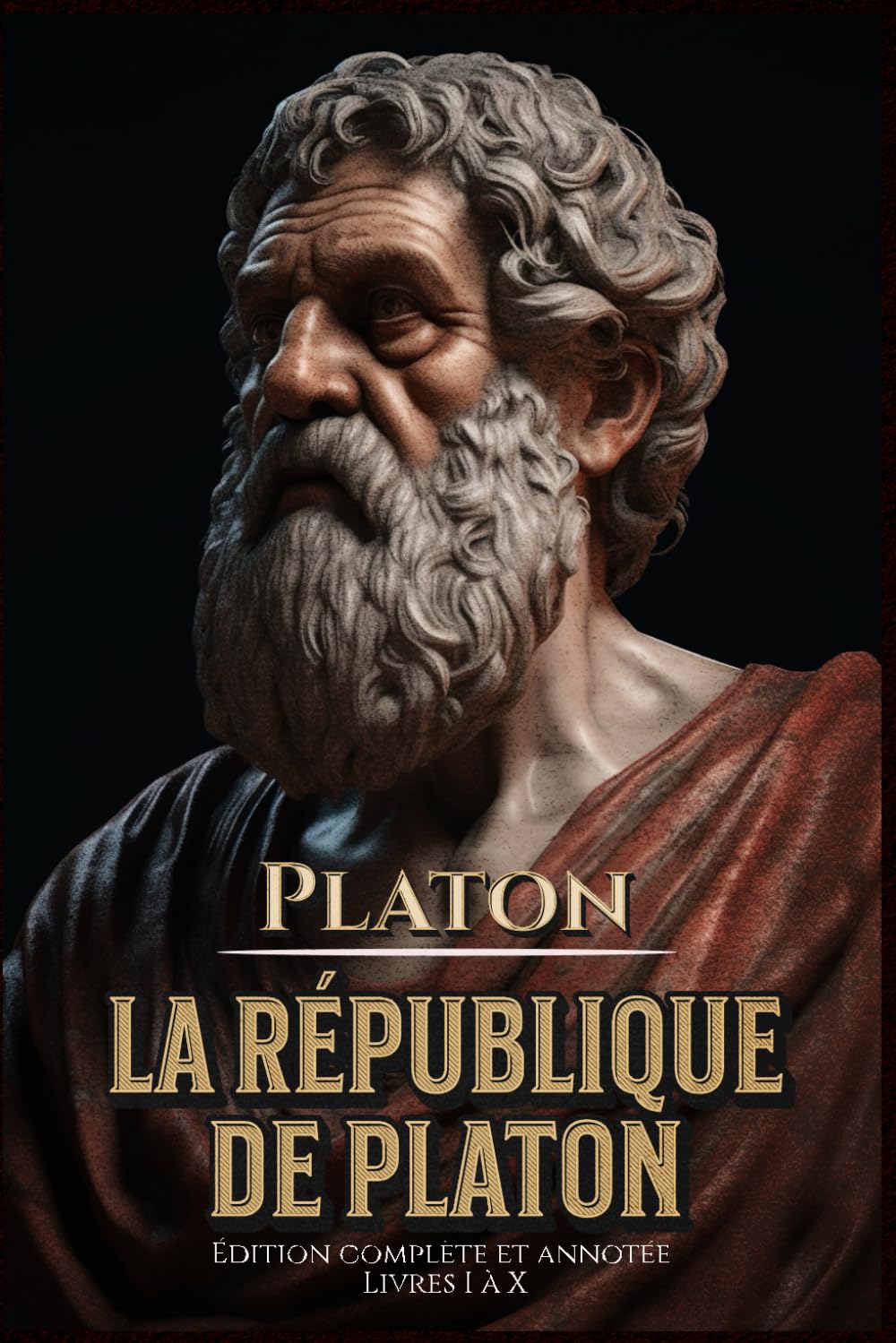 La République de Platon Édition complète et annotée Livres I à X Philosophy