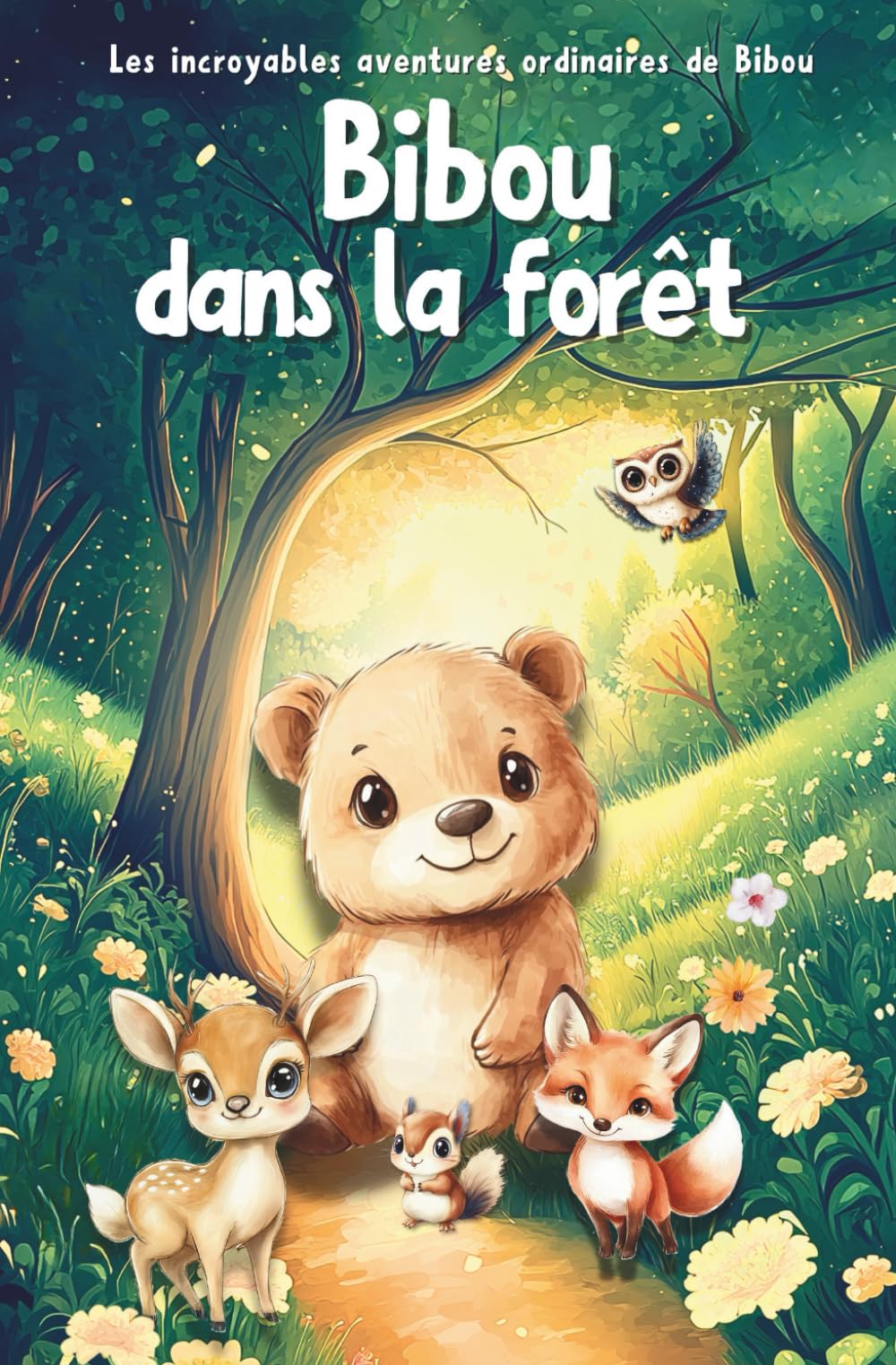 Bibou dans la forêt - Livre pédagogique illustré pour faire découvrir les quatre saisons et les animaux de la forêt aux enfants de 2 ans et plus (Les incroyables aventures ordinaires de Bibou) Non-fiction
