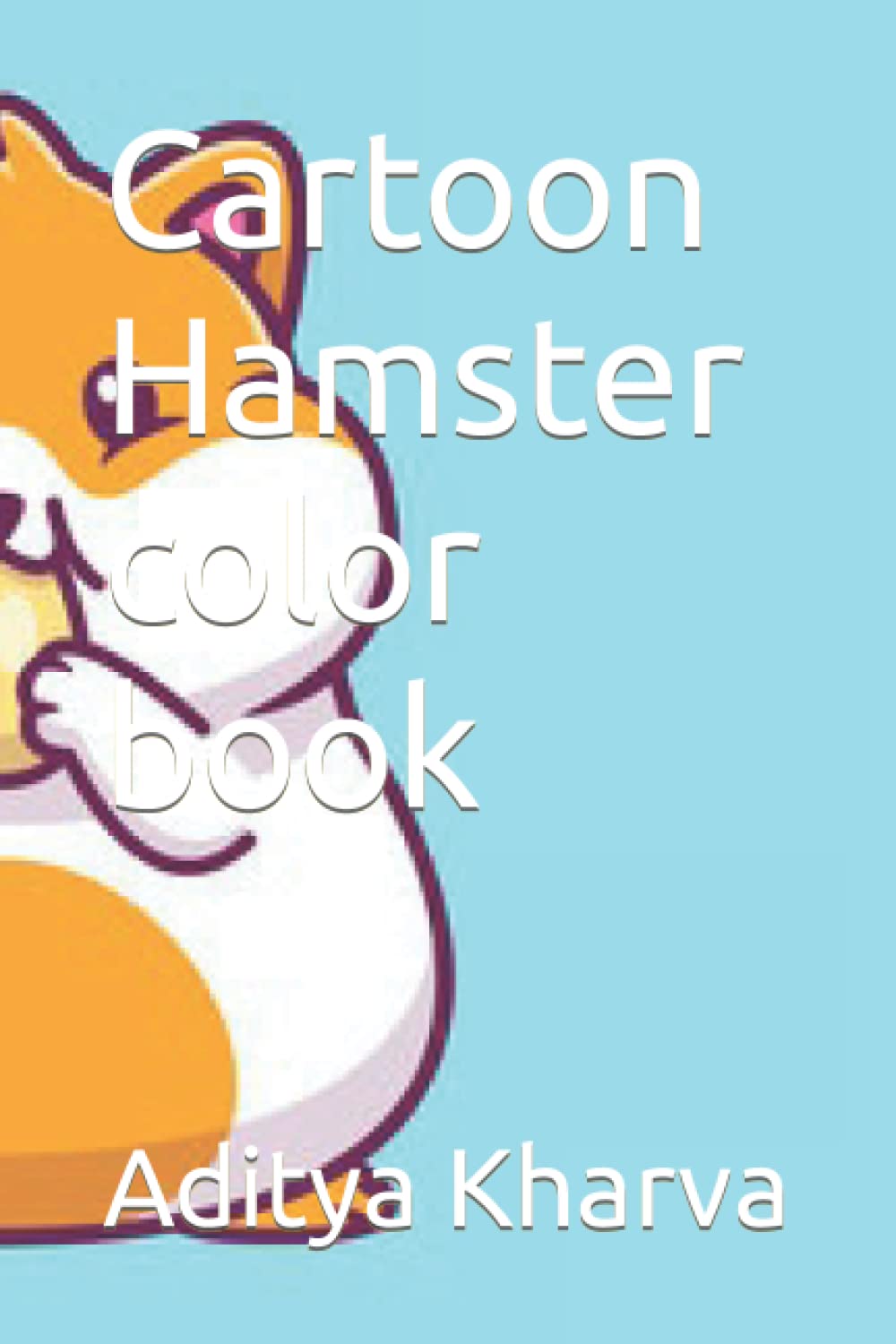 Cartoon Hamster color book Books