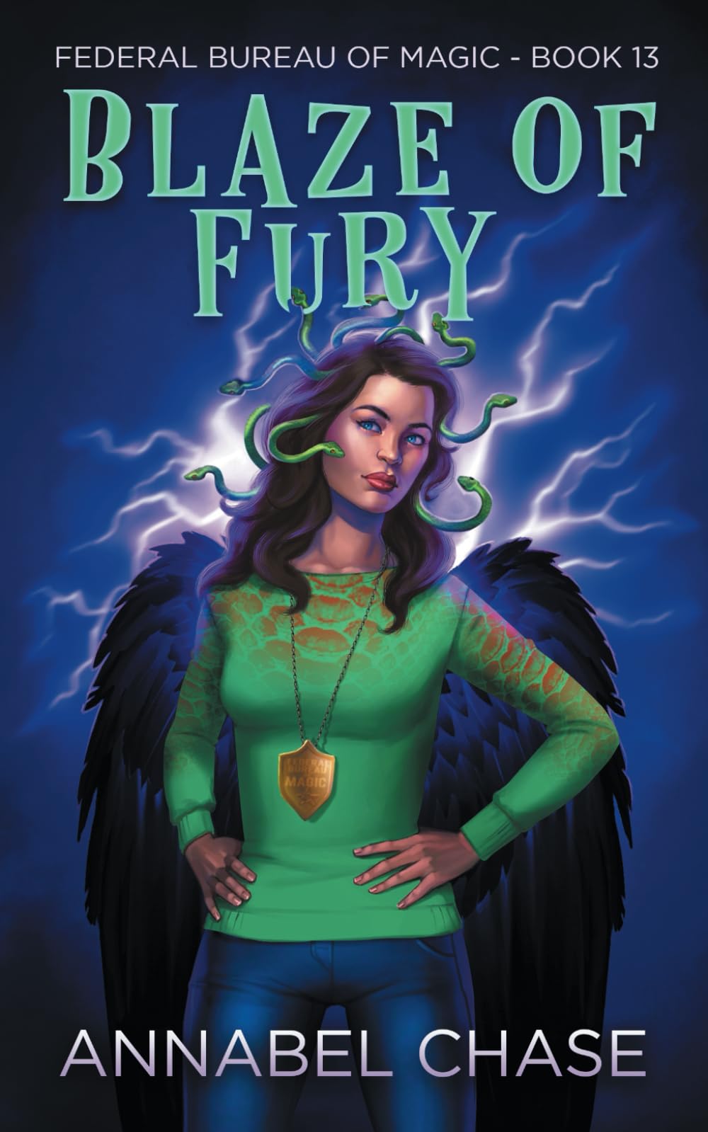 Blaze of Fury (Federal Bureau of Magic Cozy Mystery, Band 13) Contemporary literature Books