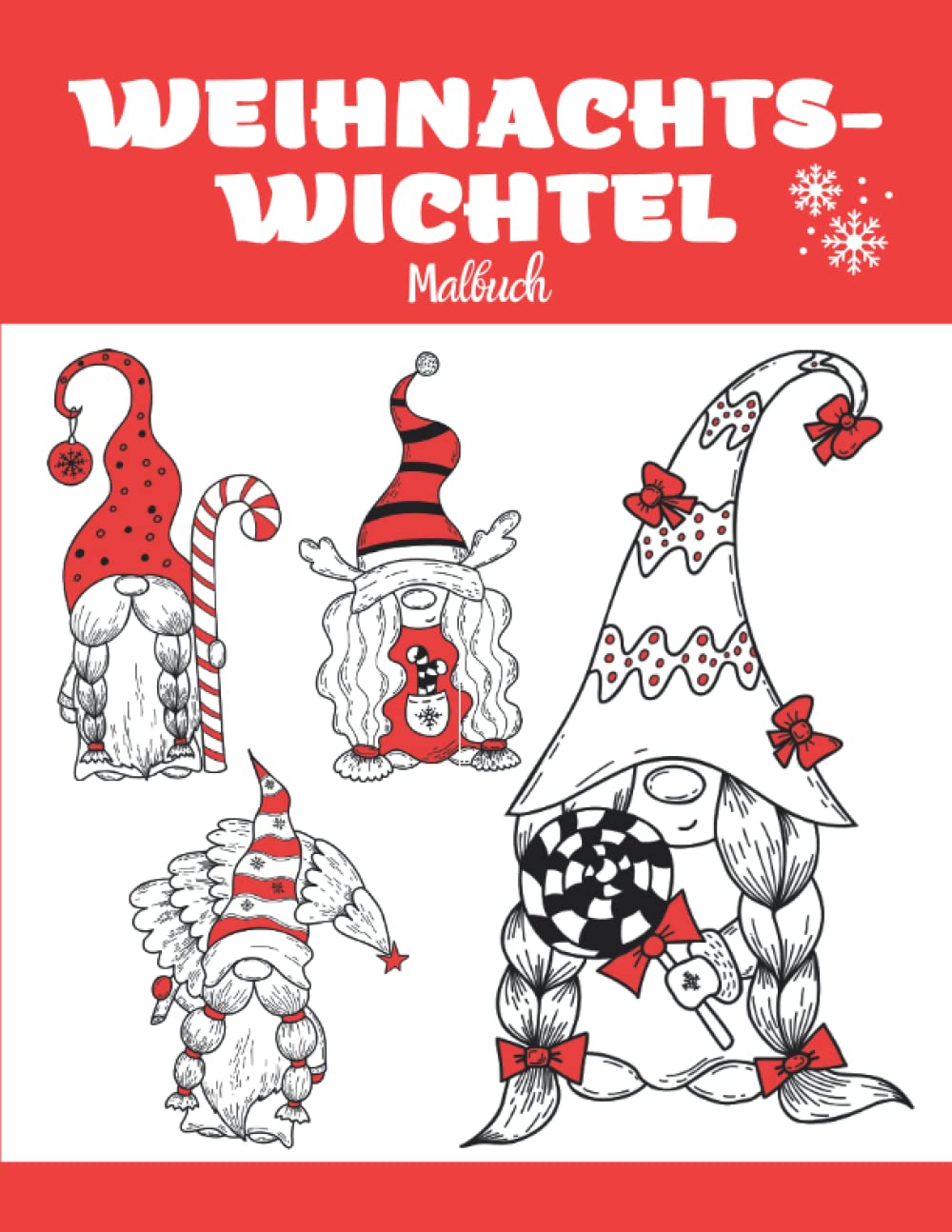 WEIHNACHTSWICHTEL Malbuch: Weihnachts-Malbuch. Niedliche Wichtel bei den Weihnachtsfeierlichkeiten Hobbies & Crafts