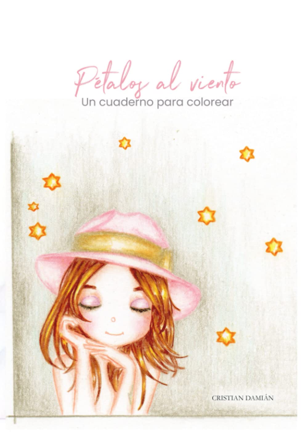 Pétalos al viento: Un cuaderno para colorear book