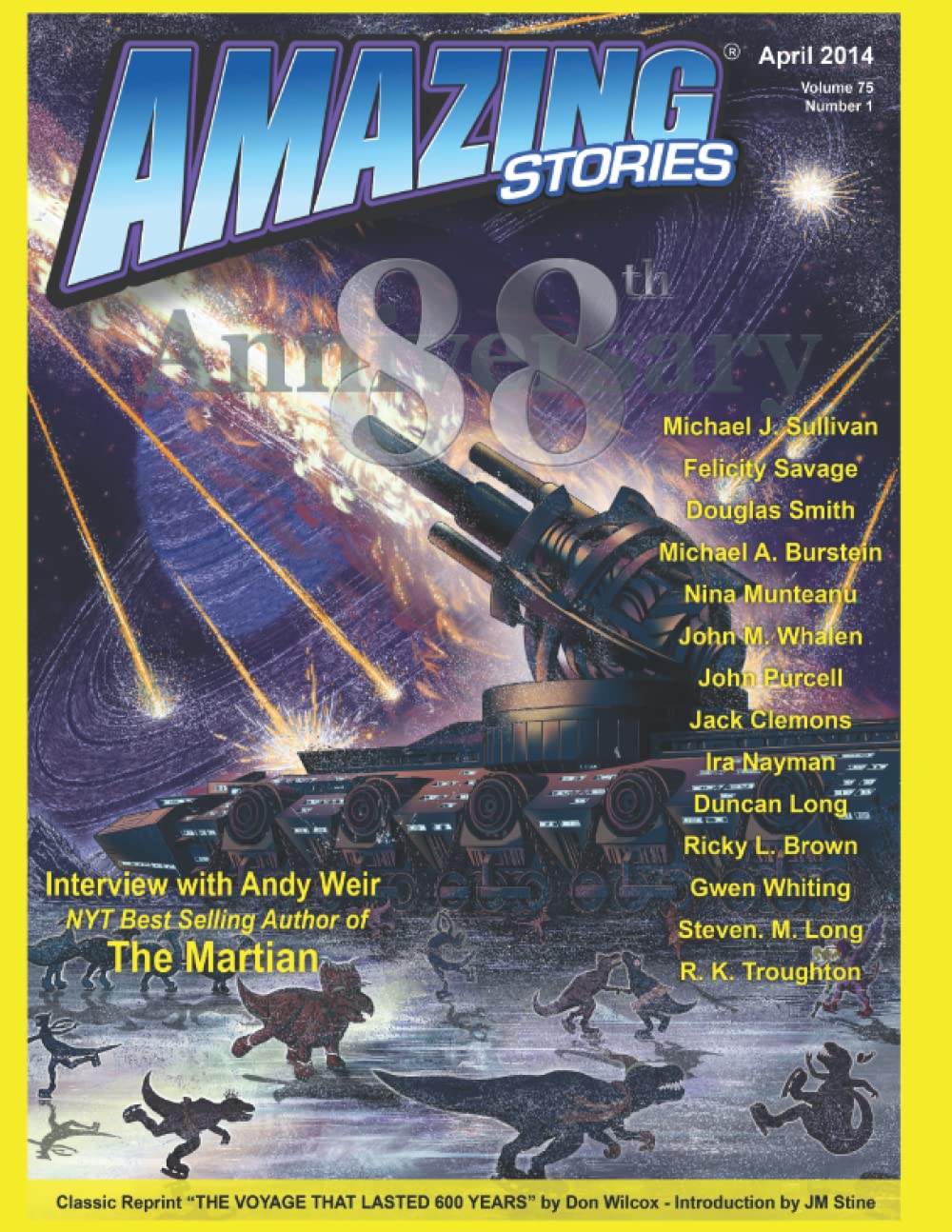 Amazing Stories - 88th Anniversary Edition: Volume 75 Issue 1 Action & Adventure