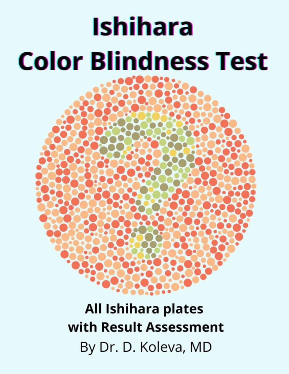 Isihara Color Blindness Test: All Ishihara plates with Result Assessment Medicine