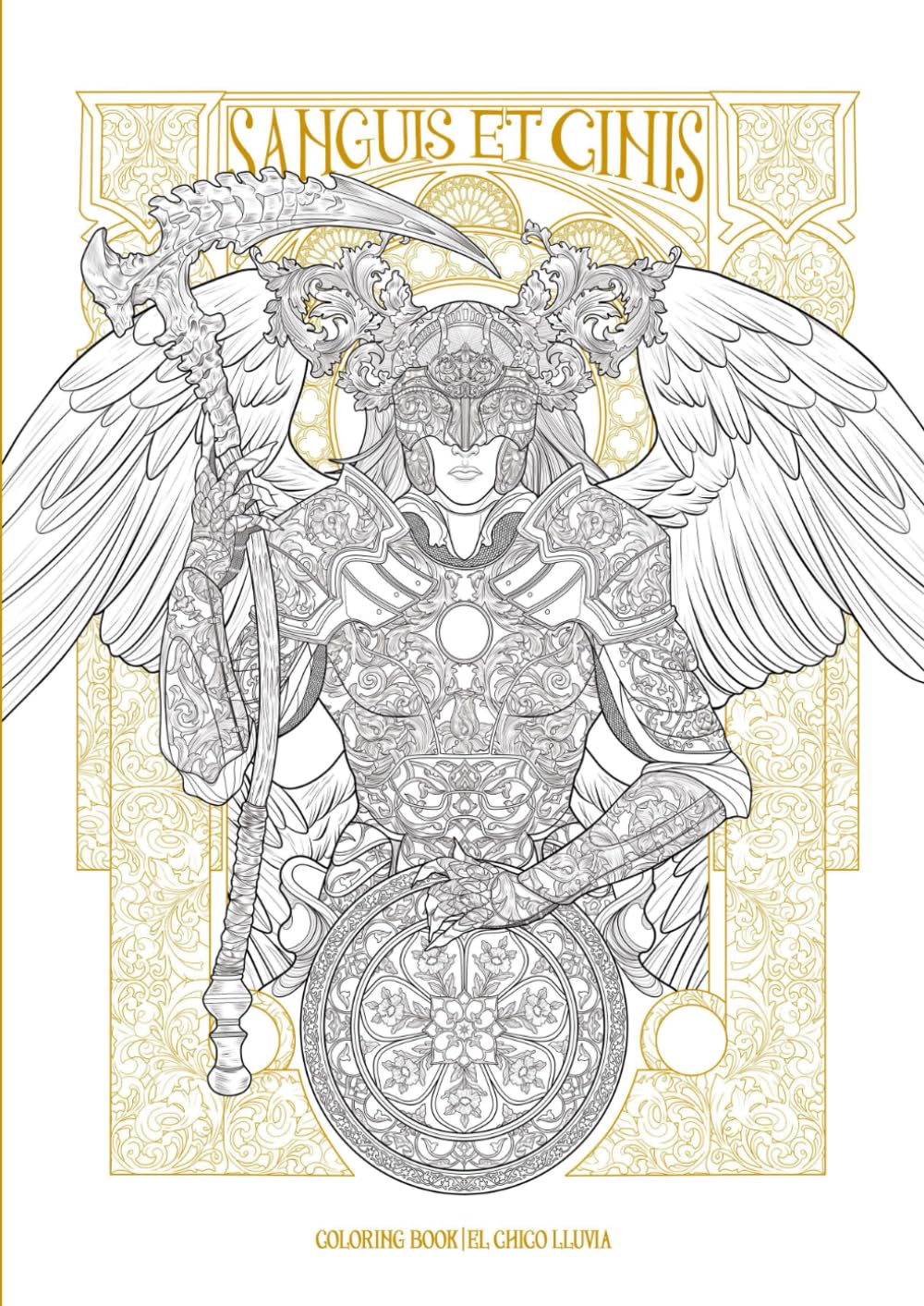 Sanguis et Cinis: Coloring Book Autoral Arts & Music