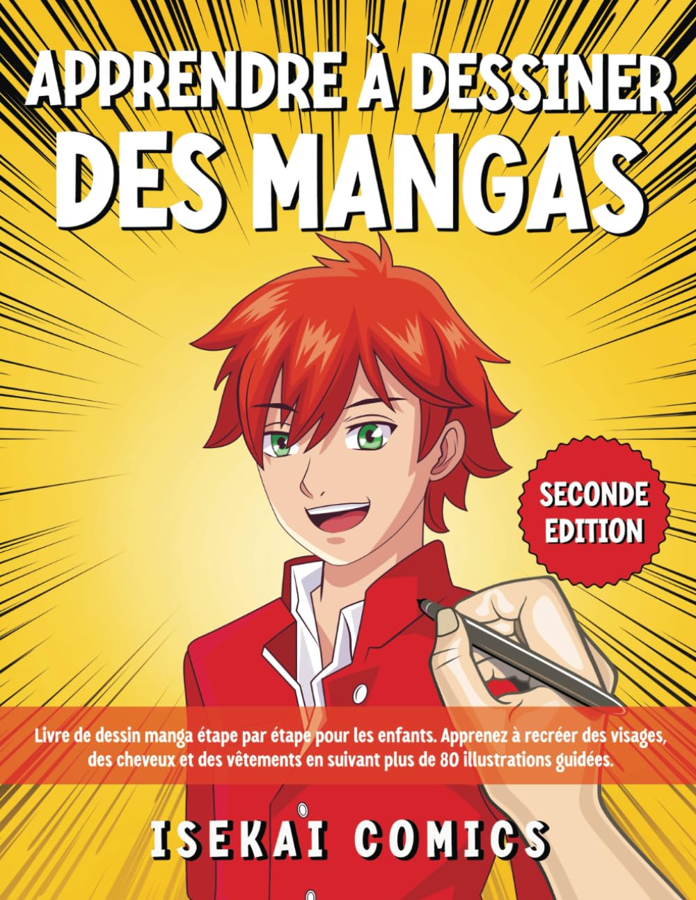 Apprendre à Dessiner Des Mangas: Livre de dessin manga étape par étape pour les enfants. Apprenez à recréer des visages, des cheveux et des vêtements en suivant plus de 80 illustrations guidées. Film, Art & Culture
