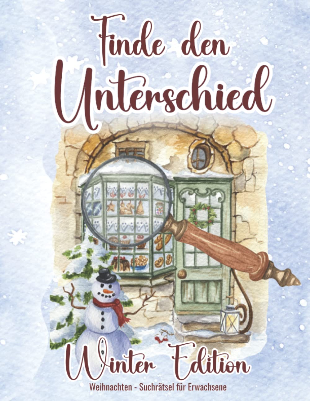 Finde den Unterschied: Winter Edition: Bildersuchrätsel für Erwachsene und Senioren book