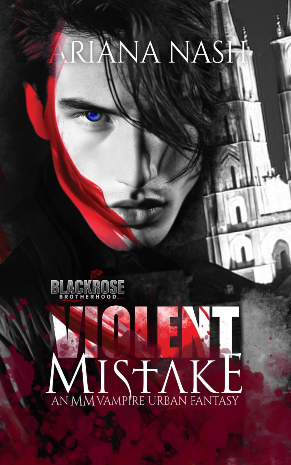 Violent Mistake: Gay Vampire Paranormal Romance (Blackrose Brotherhood, Band 2) Urban Fantasy Books