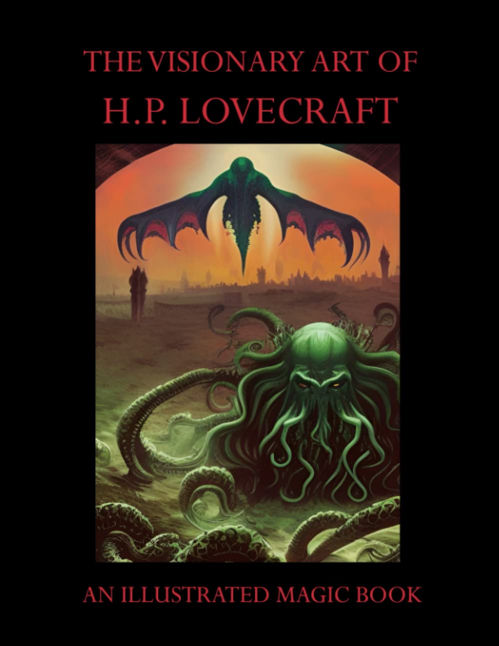 The Visionary Art Of H.P. Lovecraft - Colorful Illustrations -144 pages Manga