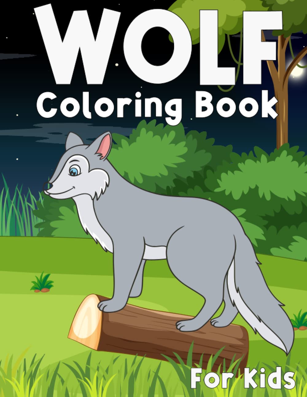Wolf Coloring Book For Kids: Amazing Designs Wolf Coloring Page For Kids Ages 4-8-12 Film, Art & Culture