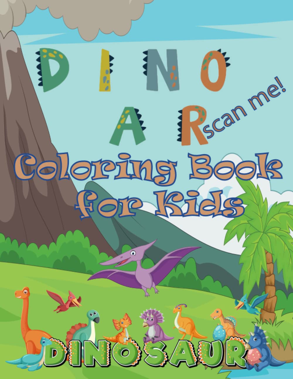 DINO AR Coloring Book: Playing educational games in Augmented Reality Learning & Reference