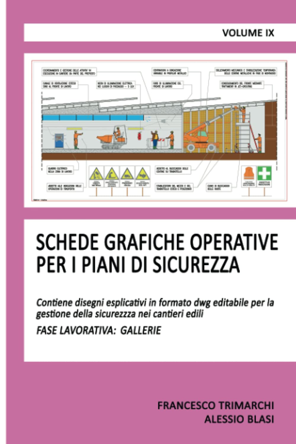 Schede grafiche operative per i piani di sicurezza Volume IX: Contiene disegni esplicativi in formato dwg editabile per la gestione della sicurezza nei cantieri edili: fase lavorativa gallerie Business & Technology