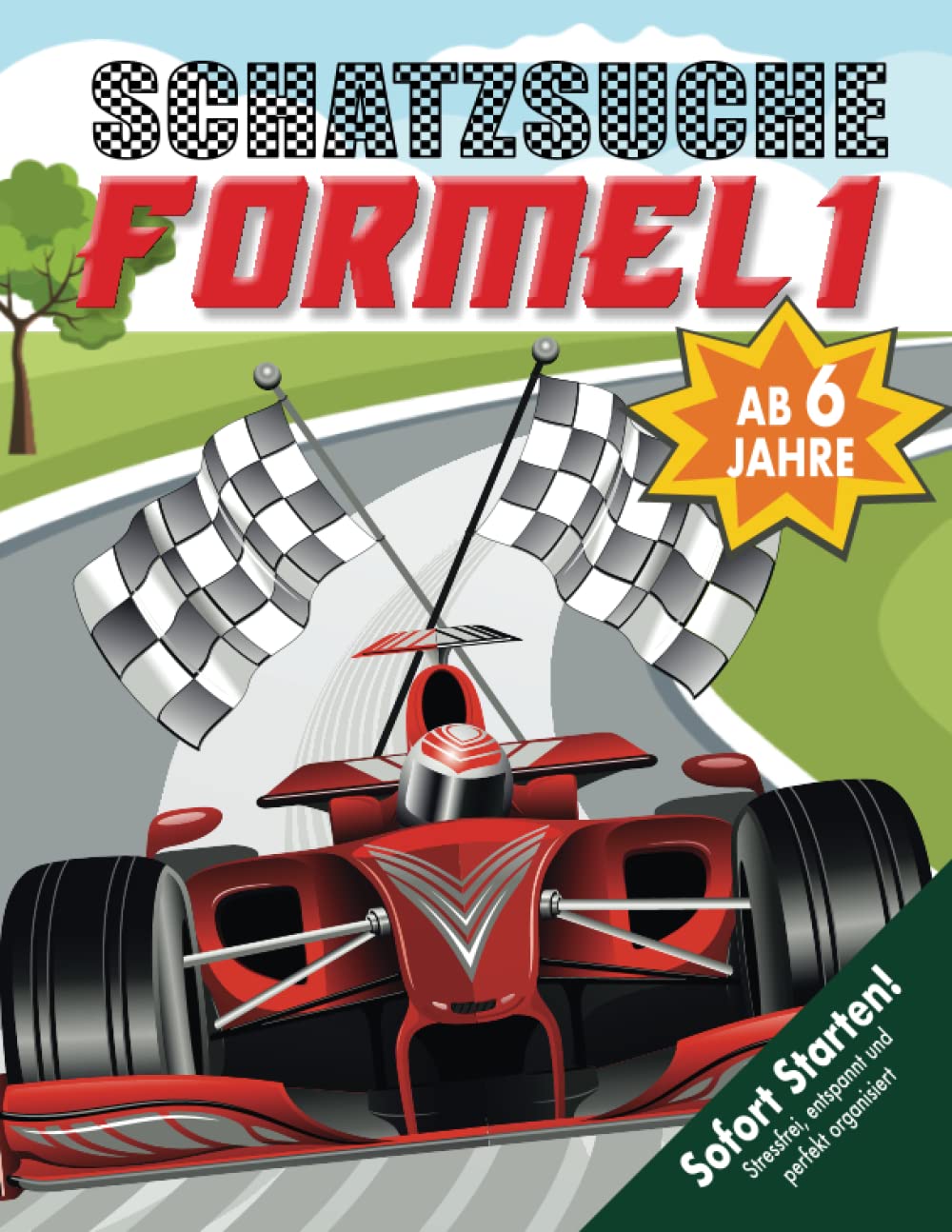 Auto Schatzsuche Kindergeburtstag ab 6 Jahren: Schnitzeljagd für Formel 1 Fans! Rast durch zahlreiche aufregende Rätsel & Spiele und bringt den Asphalt zum Glühen! (Bravo Schatzsuche) Lifestyle
