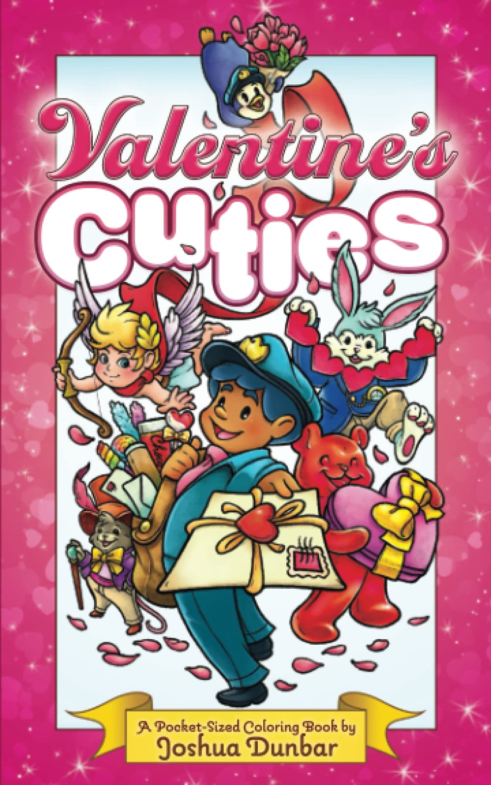 Valentine's Cuties: Pocket Size 5"x8" Coloring Book featuring 28 Illustrations Celebrating Love, Friendship, Self-Care, and Valentine's Day! Film, Art & Culture