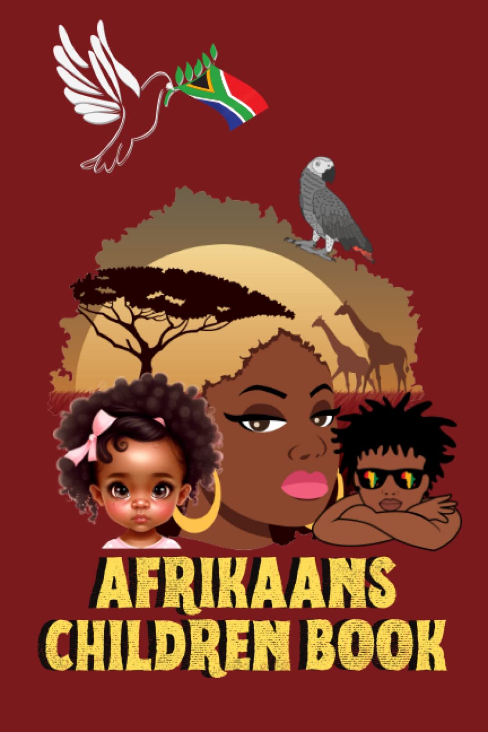 Afrikaans Children Book: Fun and Educational, My First Words, Bilingual Learning, For Kids, 85 Pages, 6x9 in book