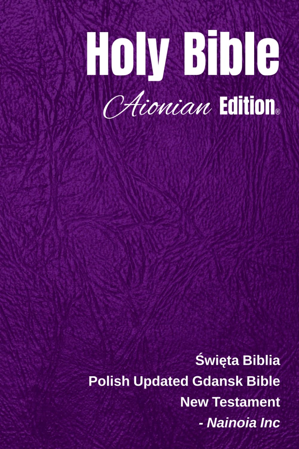 Holy Bible Aionian Edition: Polish Updated Gdansk Bible - New Testament Religion & Esotericism