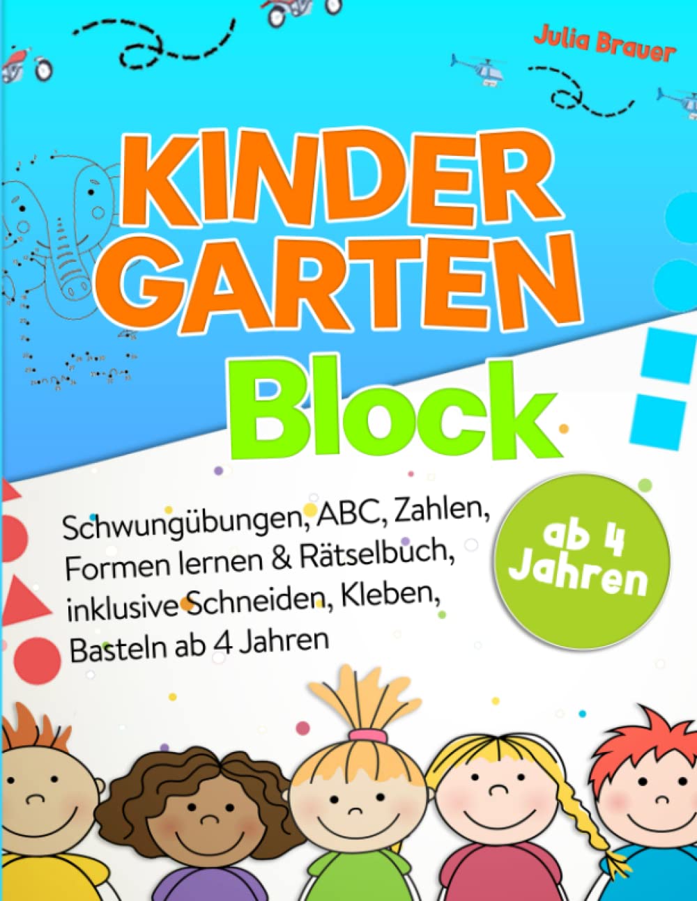 Kindergartenblock ab 4 Jahren: Das Rätselbuch, inklusive schneiden, kleben & basteln Tiptoi & Games