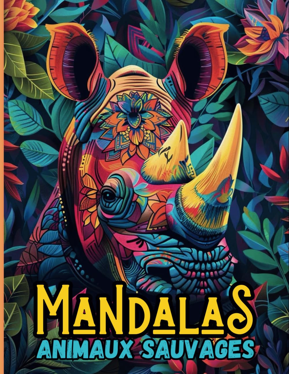50 Mandalas animaux sauvages: Livre de coloriage enfants de 10 ans et plus | cahier d'activités animaux variés à colorier et à dessiner | cahier de dessin et coloriages. book