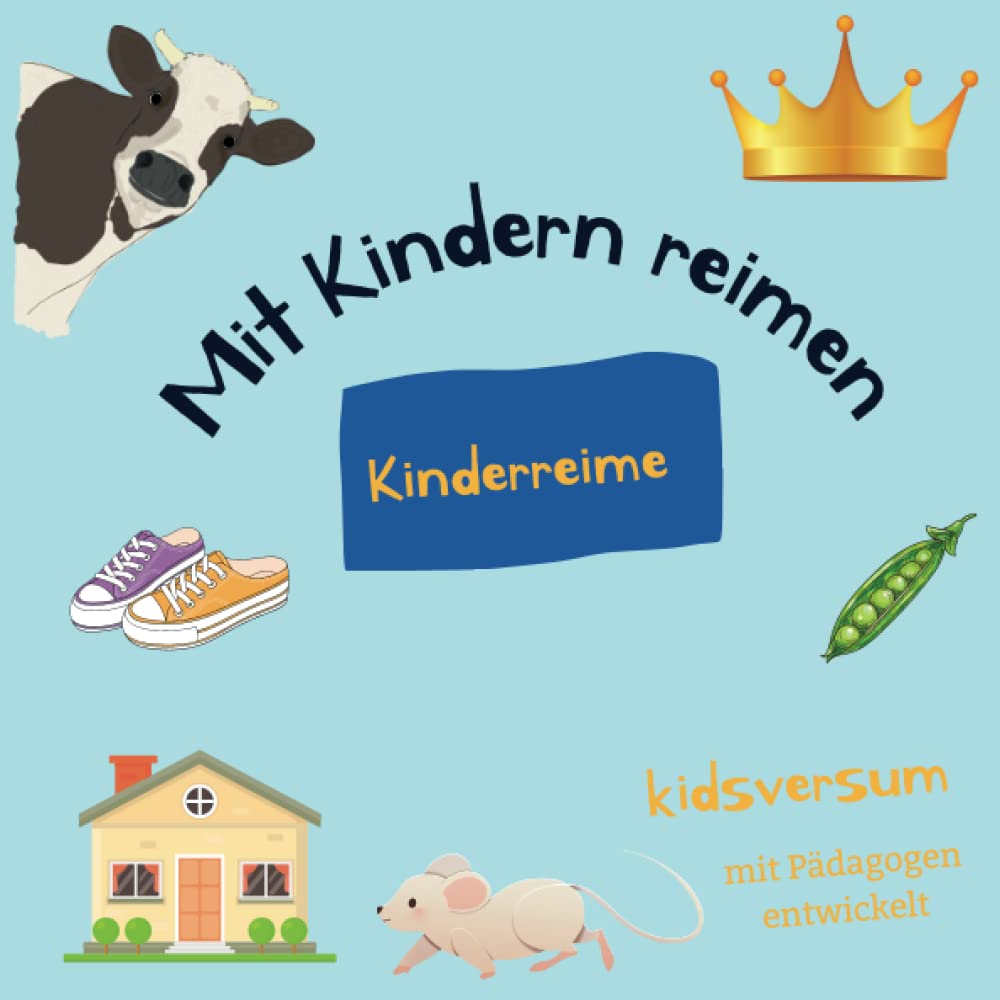 Reime für Kinder: lustige Sprachspiele für Kinder, Vorschulwissen, Schulvorbereitung, Sprachförderung Study Guides