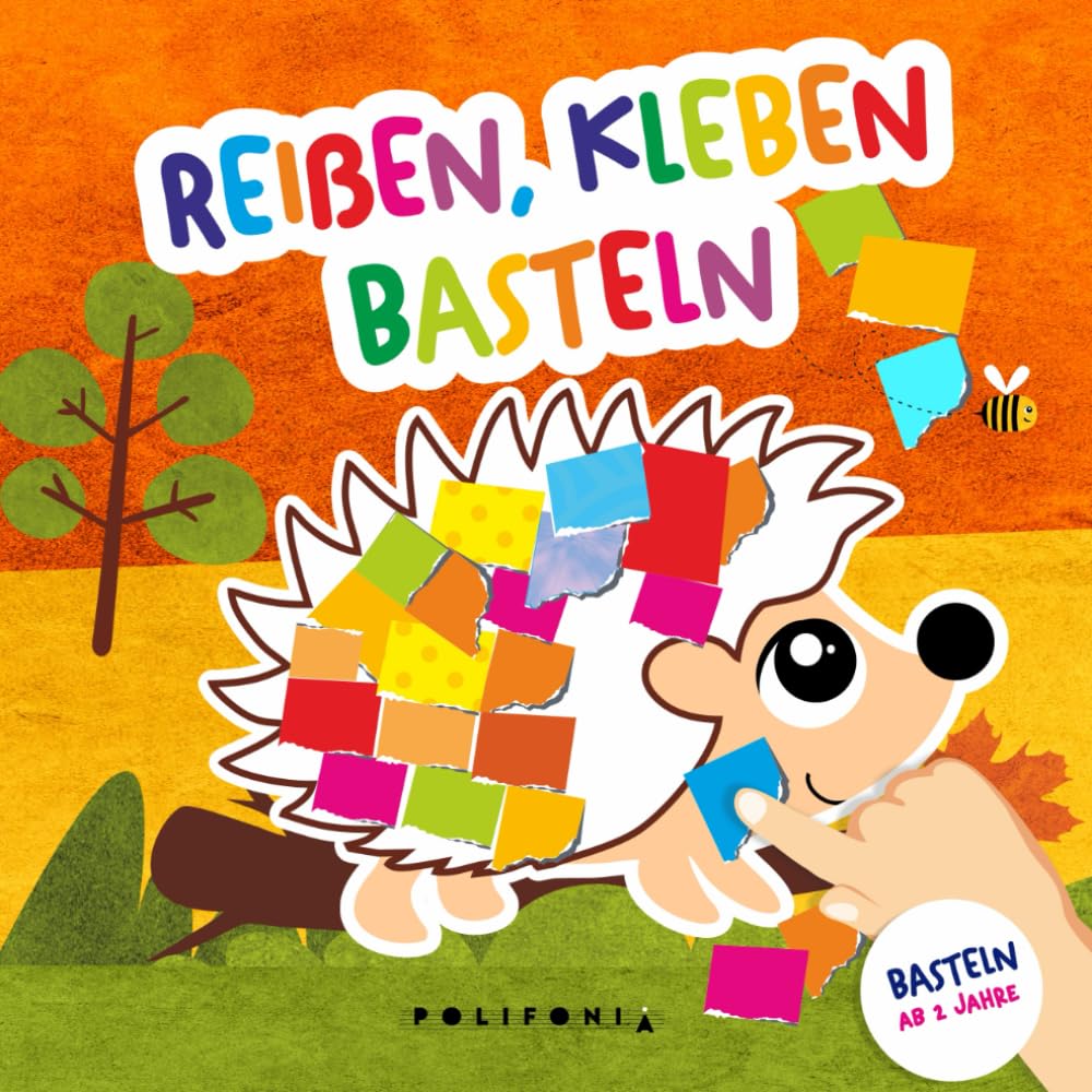 Reißen Kleben Basteln ab 2 Jahren: Mein kunterbuntes Bastelbuch für Kinder mit niedlichen Tieren als Bastelvorlage und farbigen Seiten zum Schnipsel ... - Mein kunterbuntes Bastelbuch für Kinder) Film, Art & Culture