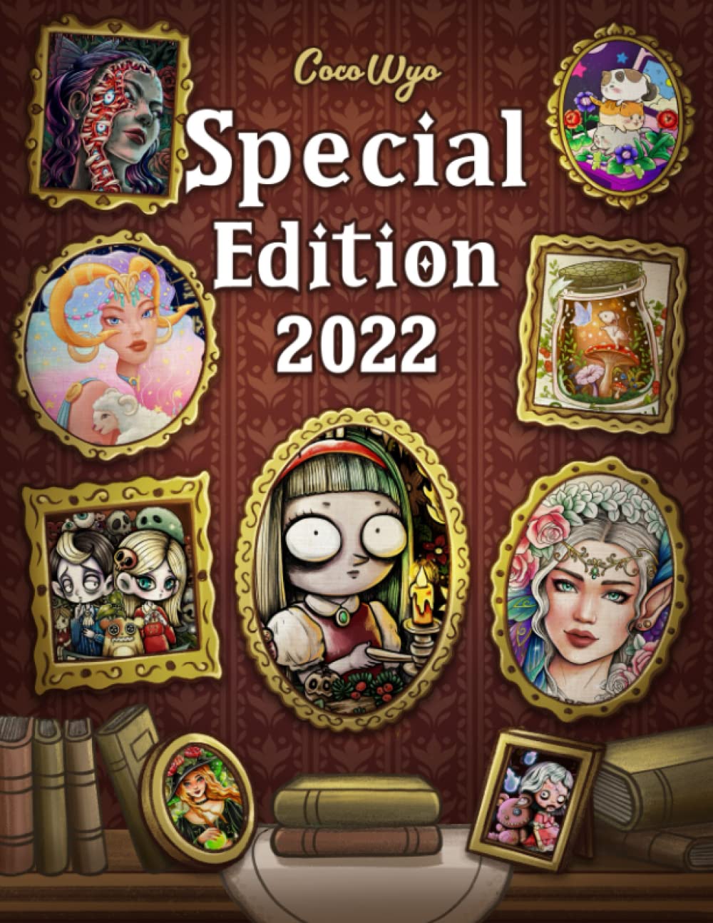 Coco Wyo Special Edition 2022: 100 Pages From Top Favorite Coloring Books Features Fantasy, Cuteness, Animals, Mandalas, Patterns And More For Stress Relief And Relaxation Books