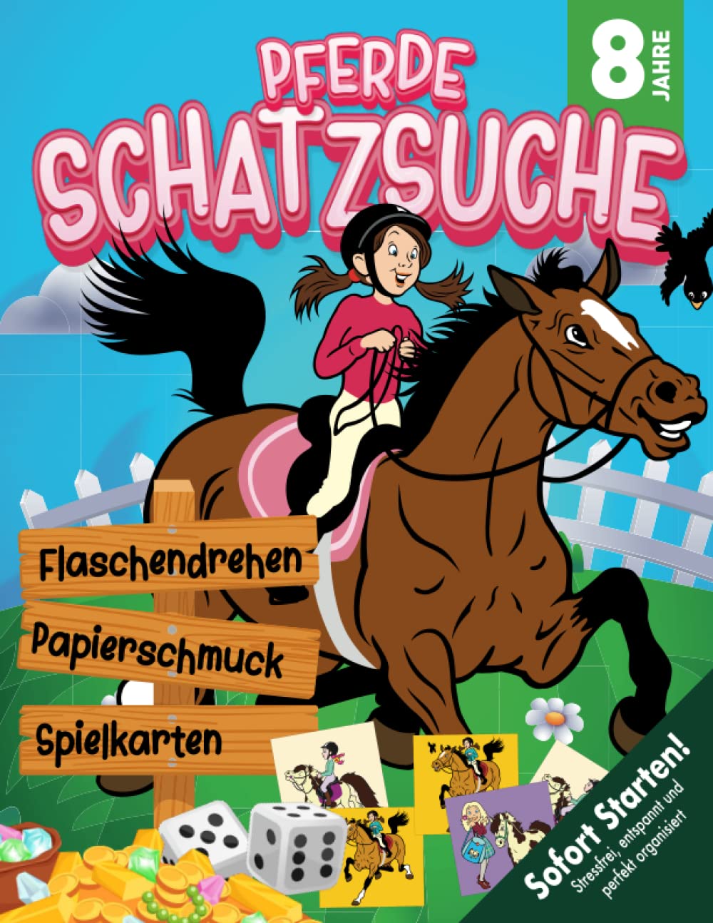 Magische Pferde Schatzsuche ab 8 Jahren: Gibt es wirklich diesen uralten Schatz auf dem Reiterhof und werden uns die magischen Pferdearmbänder helfen? (Bravo Schatzsuche) Lifestyle