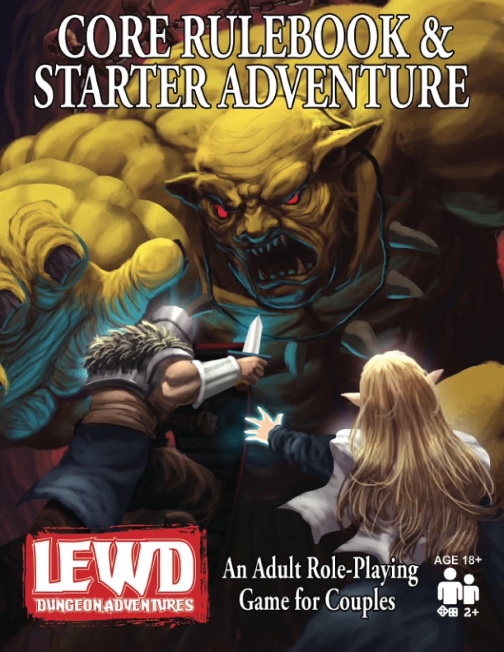 Lewd Dungeon Adventures Core Rulebook and Starter Adventure: An Adult Role-Playing Game for Couples Leisure & Fun