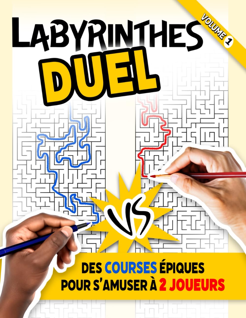 Labyrinthes Duel: Courses épiques pour s'amuser à 2 joueurs - entre amis et en famille - book