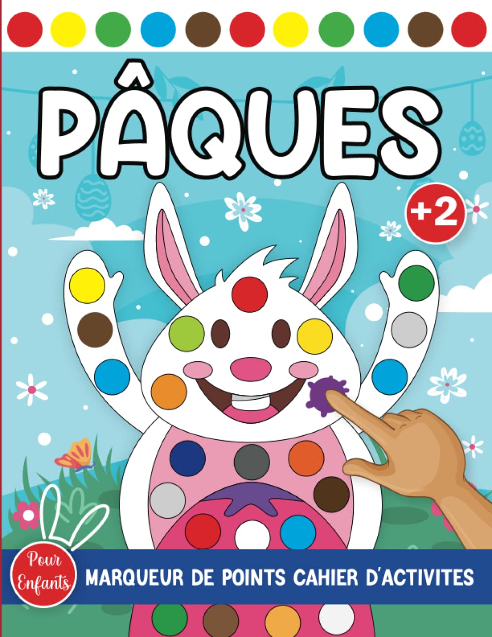 Pâques Marqueur de Points Cahier d’Activités pour Enfants: Livre d'Activité pour Enfants dés 2 ans | Marqueurs à Points, Coloriages, Peinture Doigts | ... de Coloriage à pour les Filles et les Garçons Tiptoi & Games