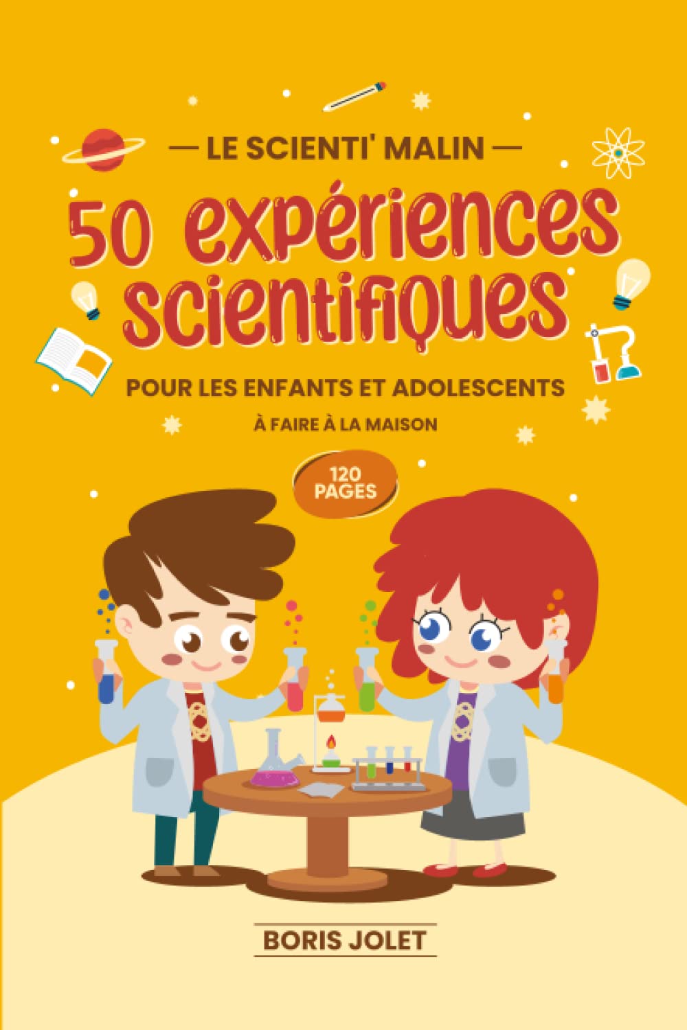 Livre d'expériences scientifiques pour enfants : cahier d'activités scientifiques pour apprendre avec des expériences à faire à la maison 5 - 10 ans: 50 expériences scientifiques faciles et créatives Tiptoi & Games