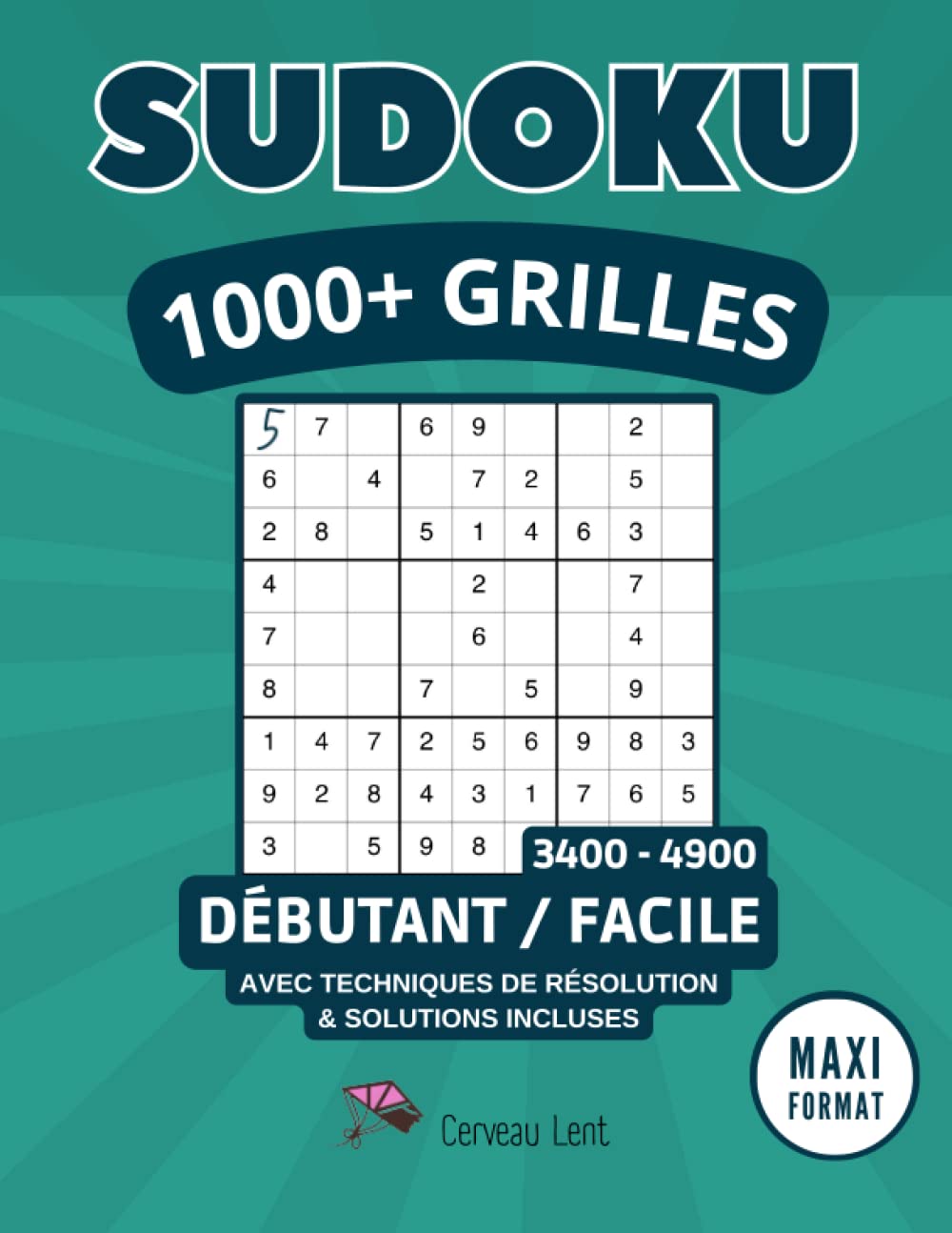 SUDOKU FACILE - 1000+ GRILLES: Livre sudoku adulte facile avec 1000+ grilles pour les débutants book