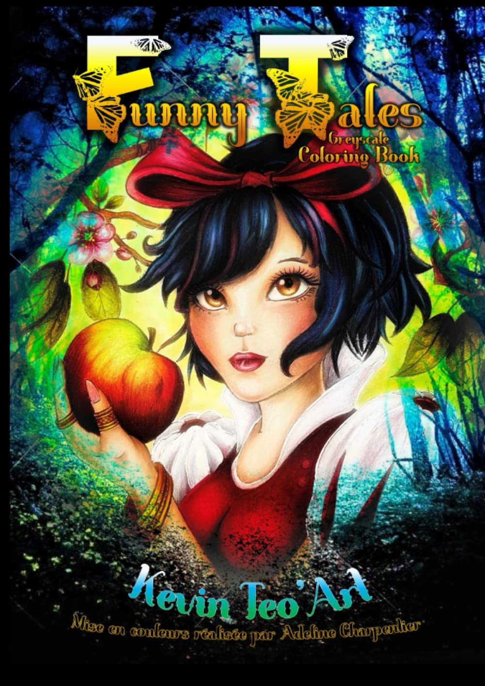 Funny Tales: Greyscale Coloring Book Hobbies & Crafts