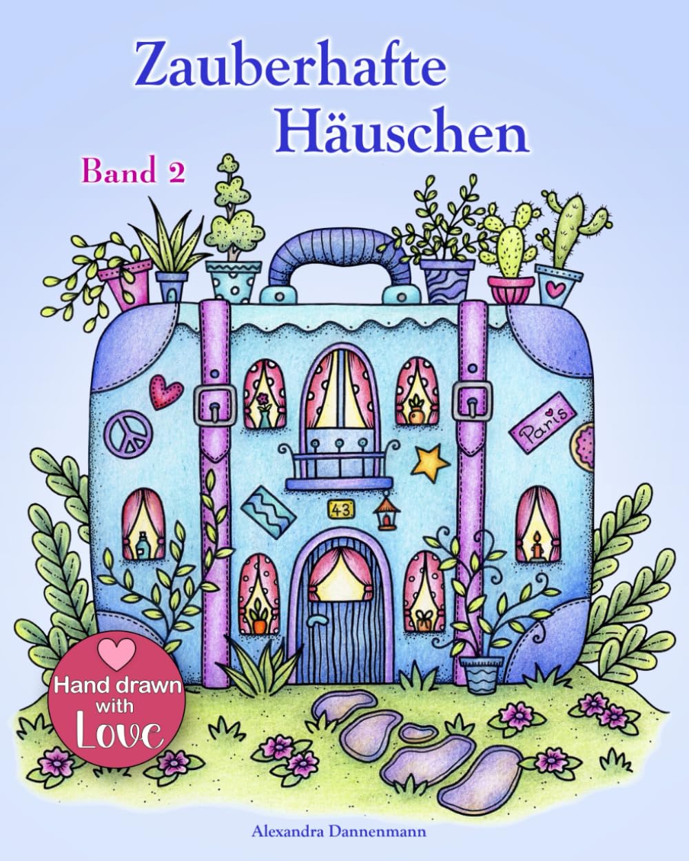 Zauberhafte Häuschen - Band 2: Ein Malbuch für Erwachsene zum Träumen und Entspannen. Lifestyle