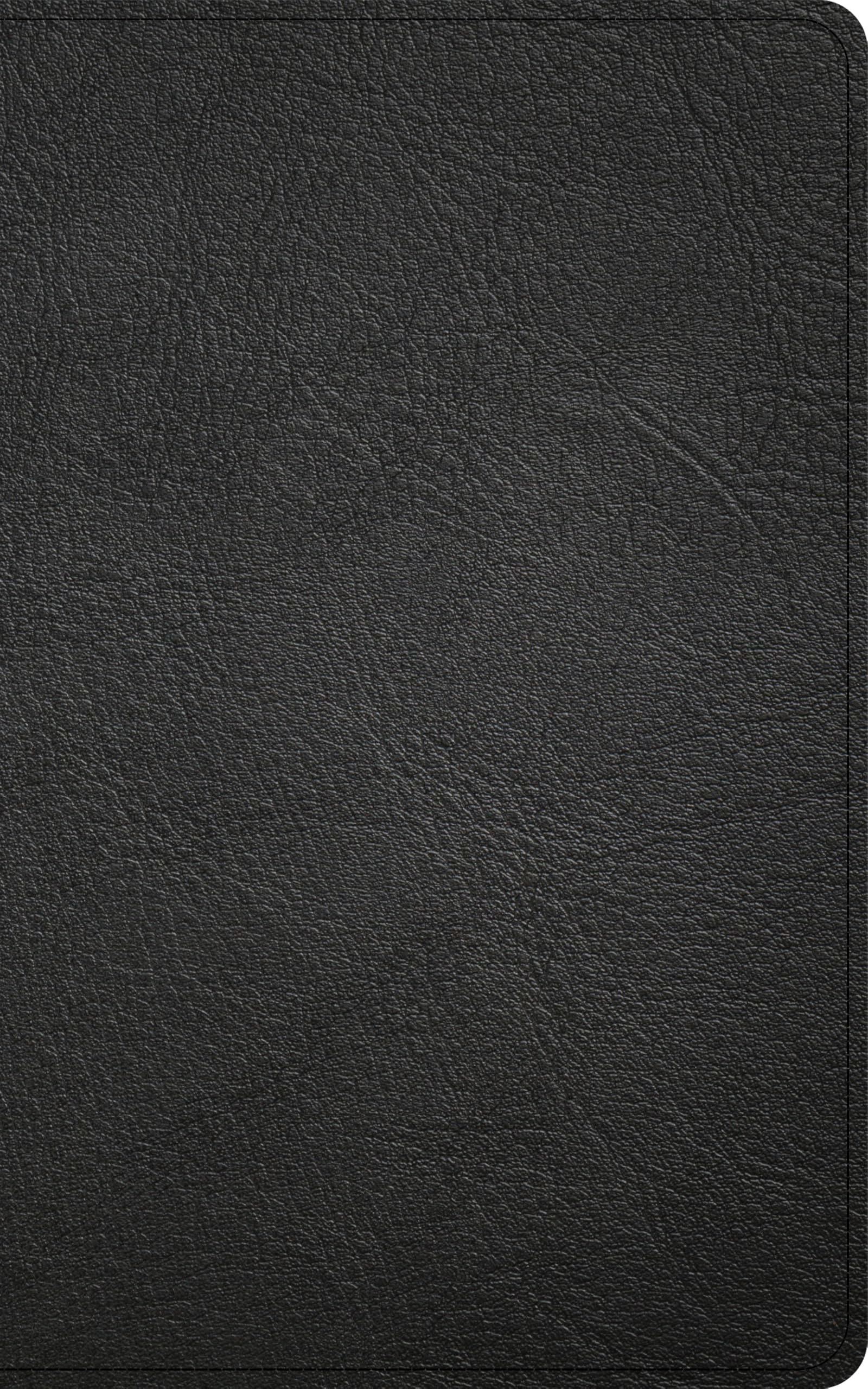 Holy Bible: Christian Standard Bible, Black, Premium Goatskin, Holman Handcrafted Collection, Single-column, Personal Size, Reference Religion & Esotericism