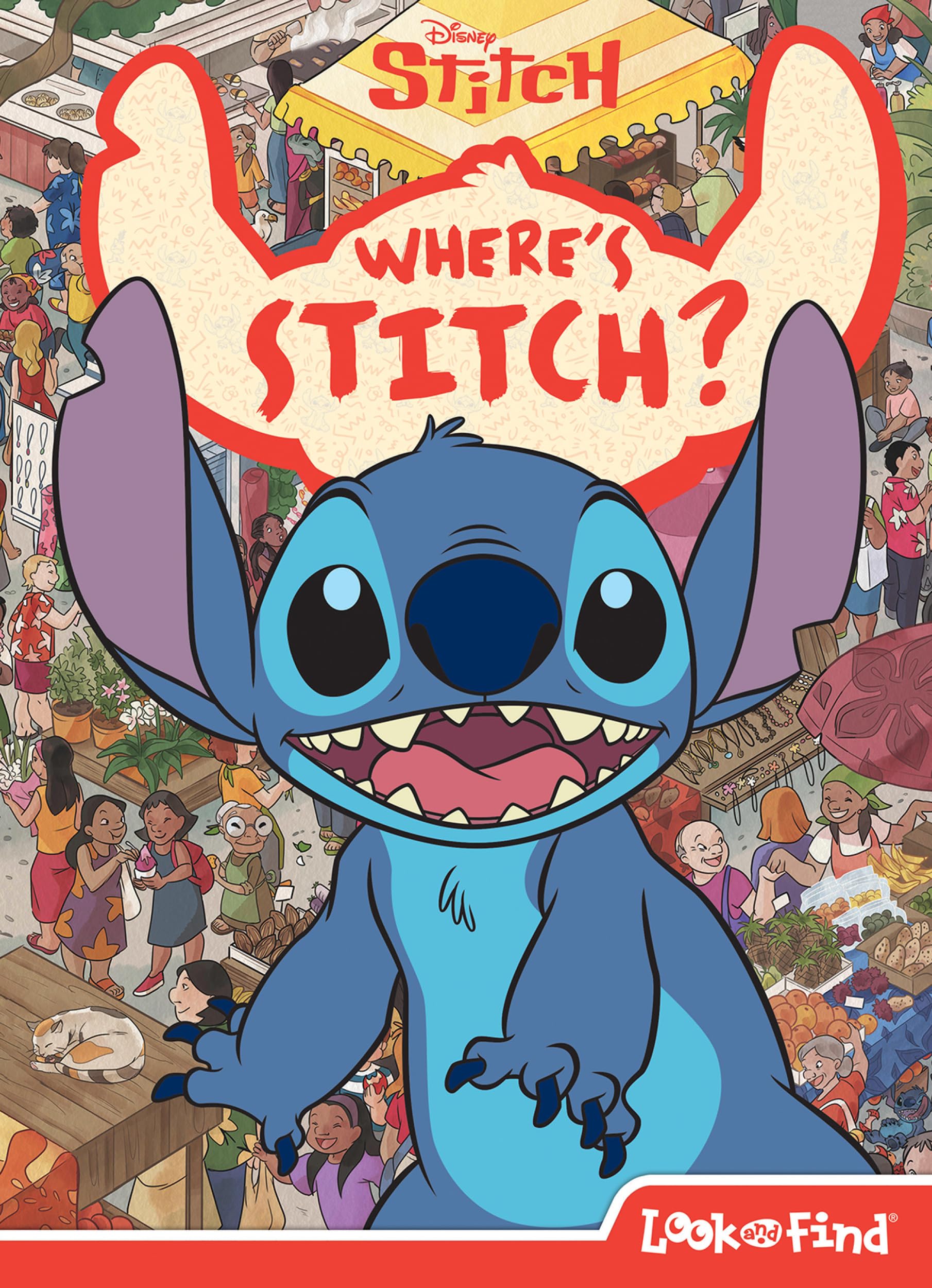 Disney: Where's Stitch? Look and Find Novels & Short Stories