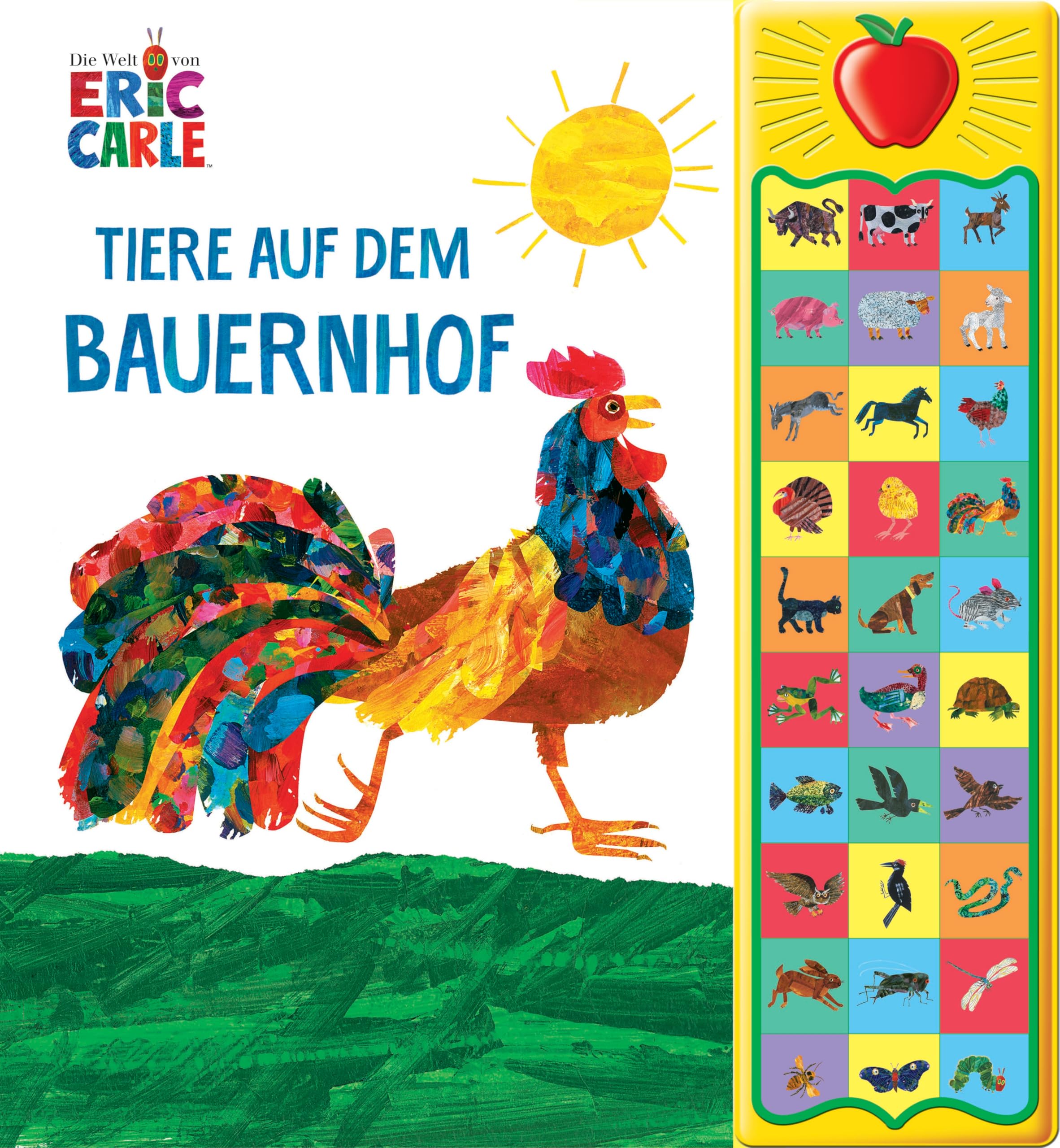 Eric Carle - Tiere auf dem Bauernhof - 30-Button-Soundbuch - Hardcover-Buch mit 30 Geräuschen Books